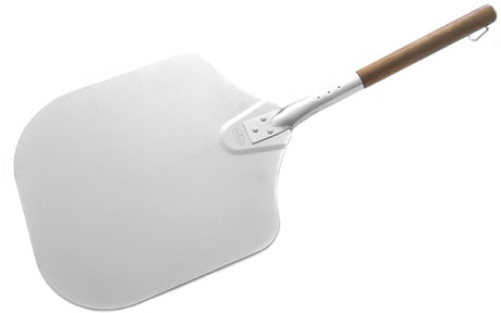 Grizzly grills pizzaschep – rvs met houten handvat – ideaal voor pizzaoven bbq en kamado