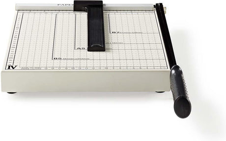 Nedis papiersnijmachine - max. snijden maat: 210 x 297 mm - soort mes: metaal - metaal - wit zwart