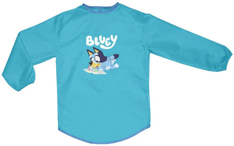 Totum bluey kliederschort met lange mouwen - makkelijk afneembaar - speelgoed kinderen - knutselen - voor meisjes en jongens - 3 tot 5 jaar -