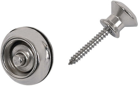 Dunlop straplok nikkel dual design - accessoire voor gitaren
