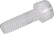 Toolcraft 830290 cilinderschroeven m3 30 mm binnenzeskant (inbus) din 912 kunststof, polyamide 10 stuk(s)
