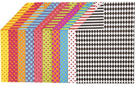 Creativ company creotime patroonkarton 21 x 29,7 cm 20 stuks multicolor