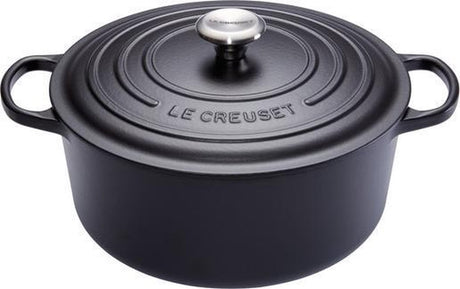 Le creuset signature braadpan - 2,4 l - 20 cm - zwart