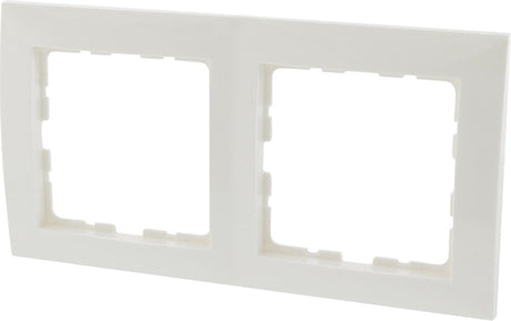 Berker s1 afdekraam – inbouw – 2–voudig – polarwit – 10 stuks