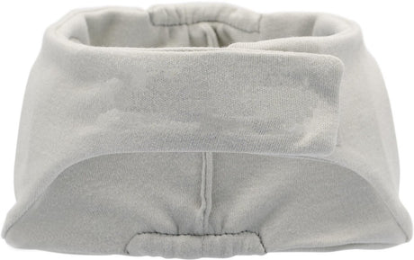 Dooky® dooky baby gehoorbescherming – zachte verstelbare hoofdband – 0-6 maanden - grijs – oeko-tex katoen – licht comfortabel