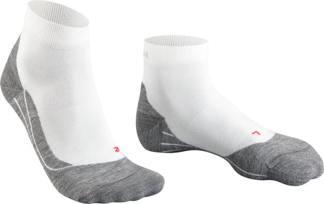 Falke ru4 short anti-blaar katoen functioneel materiaal hardloopsokken heren wit - maat 42-43 42 43