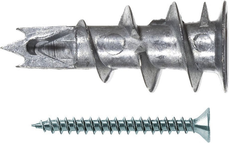 Fischer metalen gipsplaatplug gkm met schroef 4,5x35