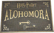 Pyramid international harry potter deurmat alohomora 40 x 60 cm zwart goudkleurig