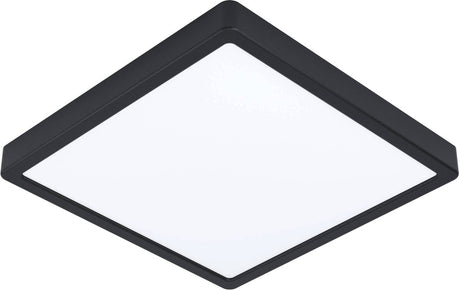 Eglo fueva 5 opbouwlamp - led - 28,5 cm - zwart - dimbaar