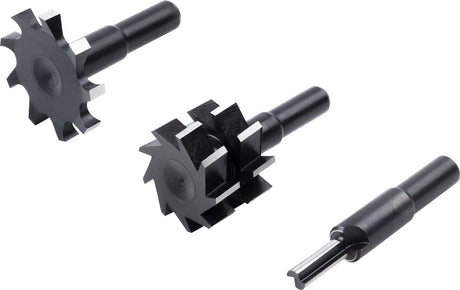 Wolfcraft - universele frees set 4 delig - boormachine frees - freesset - 3254000
