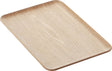 Point-virgule dienblad - houtkleur - rechthoekig - 33.5 x 23 cm