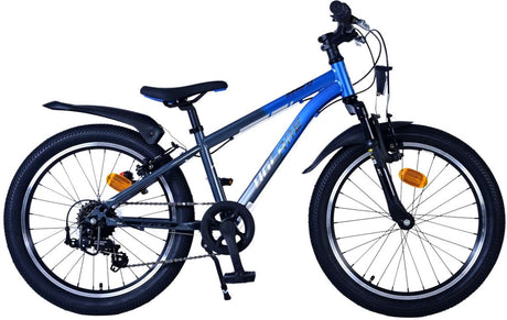 Volare xc race kinderfiets - 20 inch - blauw grijs - 7 speed