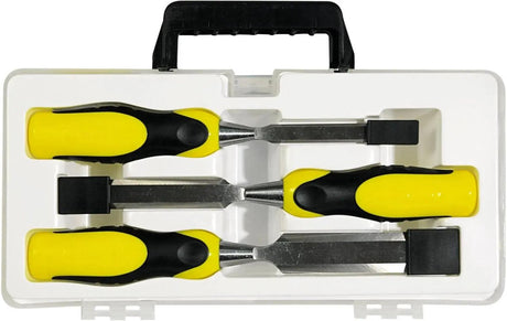 Stanley steekbeitelset dynagrip 3dlg. (10.15.20 mm) - 2-16-887