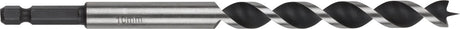 Wolfcraft - 8mm slangenboor voor houtbalken - 165mm - zeskantschacht houtboor - hex - 7132000