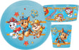 Koziol bio circulair set beker schaal en bord paw patrol - blauw