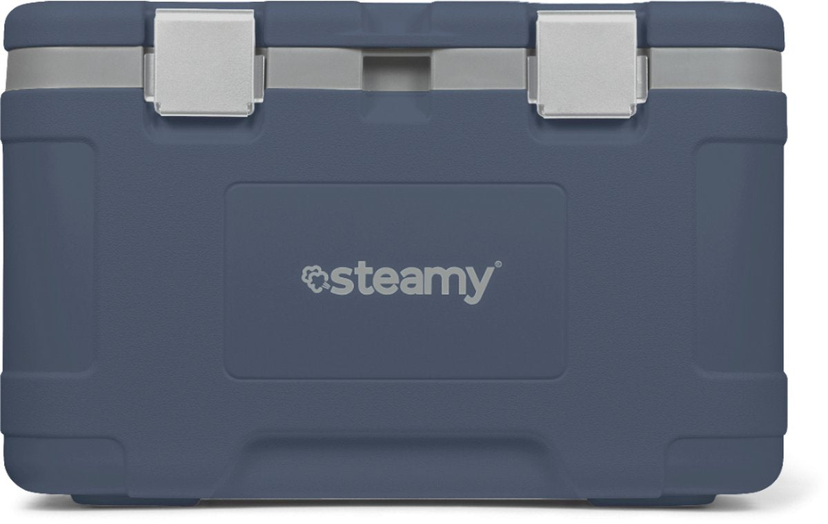 Steamy cool 50 - grote koelbox - 50 liter - blauw
