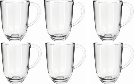 Leonardo napoli latte macchiato - set van 6 glazen
