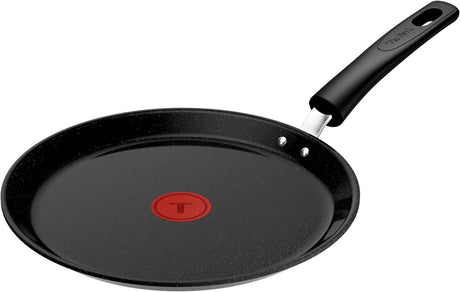 Tefal experience ceram keramische pannenkoekpan 25 cm - pfas-vrij - krasbestendig door fusion core - inductie oven geschikt (250°c) - geschikt voor metalen spatels
