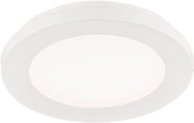 Rl live your light reality camillus - plafondlamp - wit - incl. 1x smd 9 w - voetschakelaar - dimbaar met schakelaar