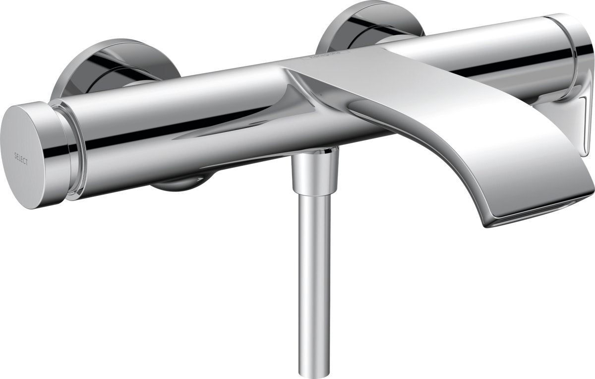 Hansgrohe vivenis ééngreeps badmengkraan opbouw zwart mat