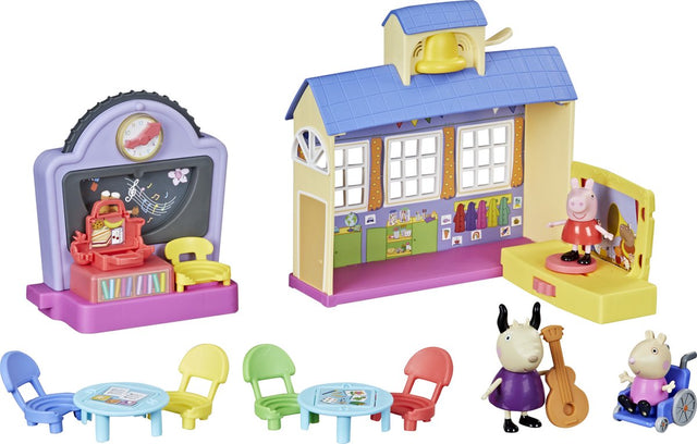 Peppa pig de figuur van de kinderopvang veelkleurig kinderen