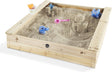 Plum houten vierkante zandbak - (7092061)