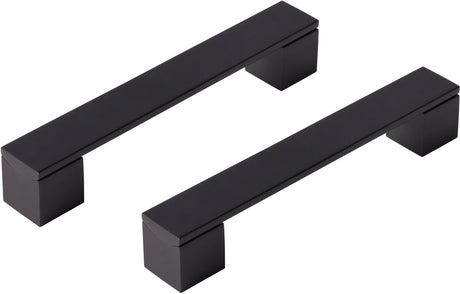 Differnz tilburg meubelgreep - 128 mm - mat zwart
