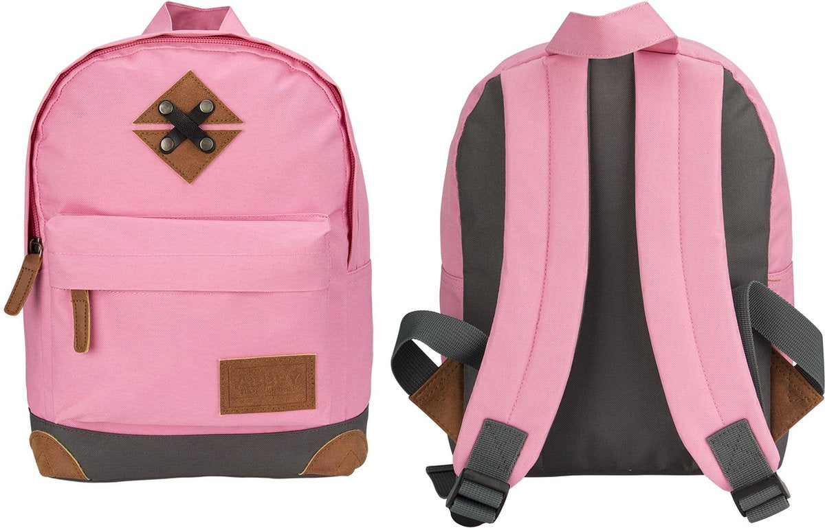 Abbey camp abbey rugzak - small - roze grijs