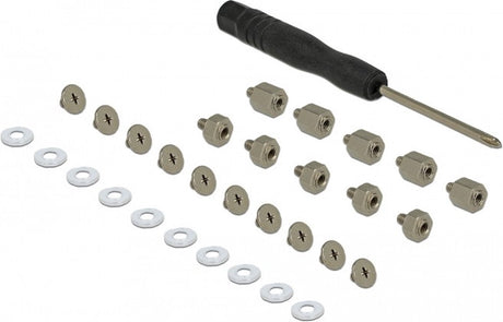 Delock m.2 kit - montagekit - 31-delig - met schroevendraaier