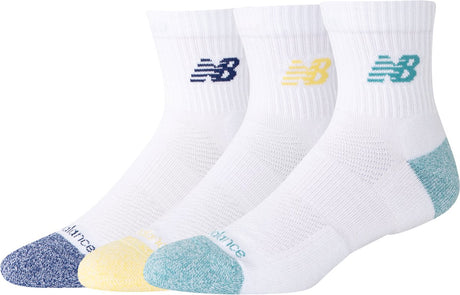 New balance active quarter sock 3 pack unisex sportsokken - assorted colors