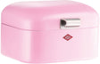 Wesco mini grandy broodtrommel | 2 liter - maat s | metaal - roze | brooddoos