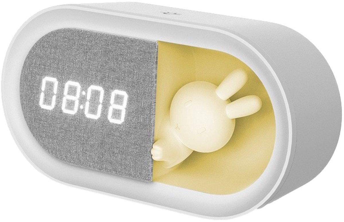 Forever bunny ingrid long led pure light kinderwekker nachtlampje