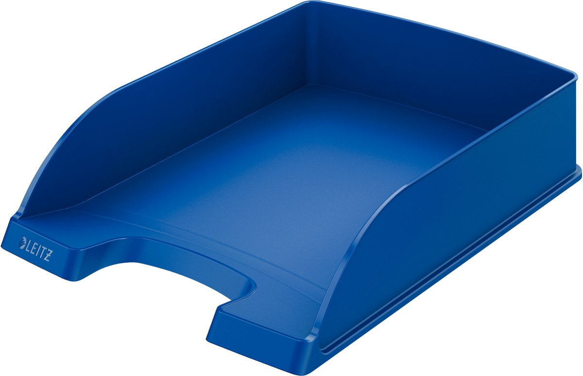 Leitz plus duurzame a4 brievenbak (5 stuks) - blauw