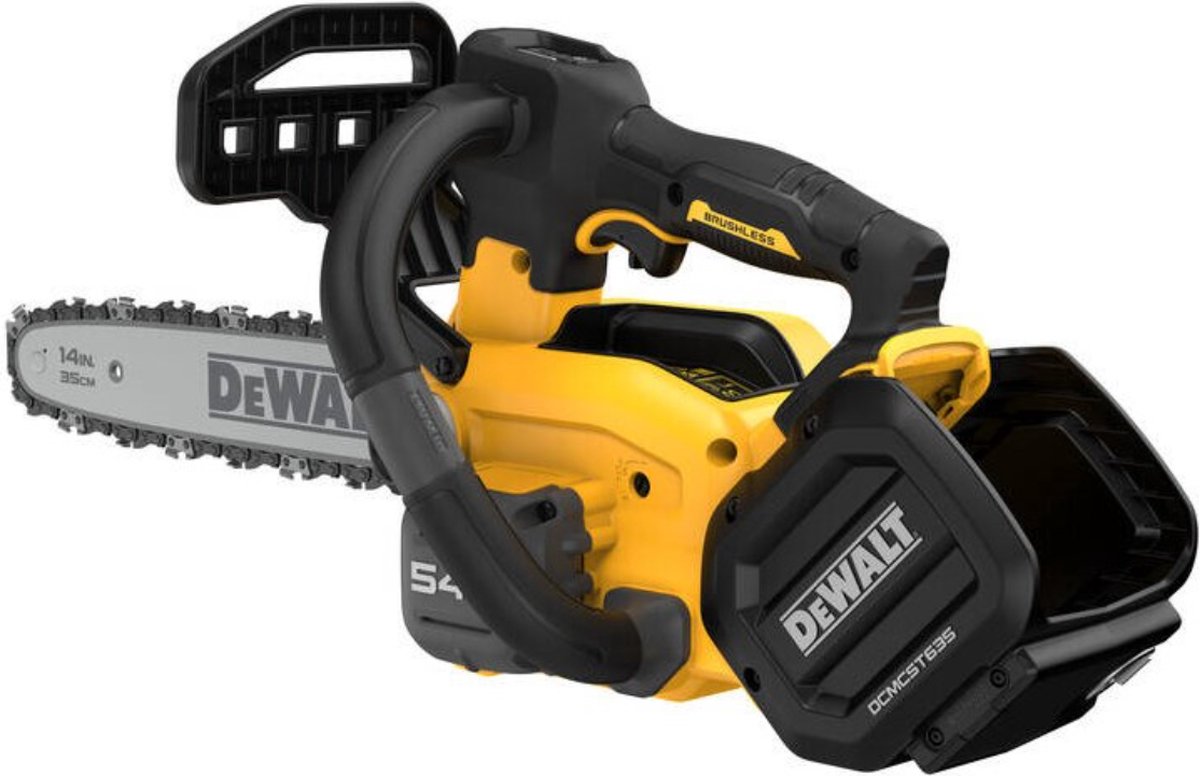 Dewalt dcmcst635n flexvolt accu tophandle kettingzaag 35cm 54v xr basic body