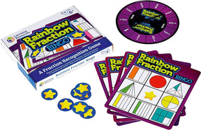 Learning resources breukenbingo - dubbelzijdig spel om breuken te oefenen - 8+