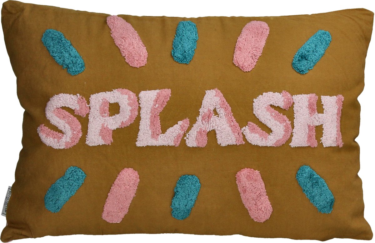 Hd collection kussen splash cotton 40x60cm