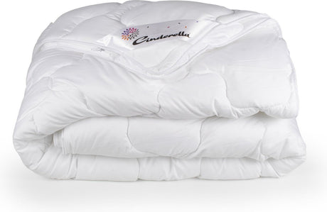 Cinderella ambient dekbed 4-seizoenen - 2 persoons - synthetische vulling - microfibre tijk - anti-allergie - 260x220 cm
