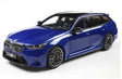 Solido bmw m5 touring (g99) '24, blauw metallic (marina bay blue) schaal 1:18