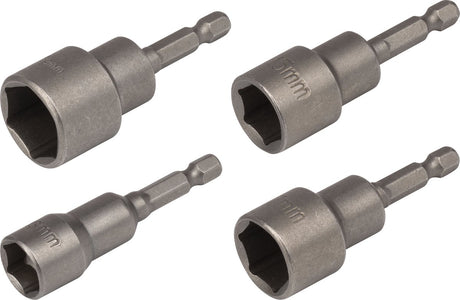 Kreator - accessories - krt062500 - magnetische dopsleutelbitset - 13-15-17-19mm - 4 st.