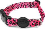 Morso halsband hond gerecycled bubble leo roze