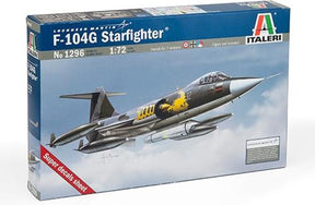 Italeri modelbouwpakket militaire voertuigen - 1296 f-104 g starfighter “recce” plastic - 1:72 - modelbouw