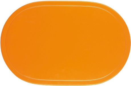 Westmark set van 4 placemats, 45,5 x 29 cm, vinyl, oranje, saleen-collectie: fun