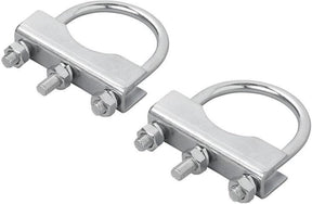 Proplus u-beugel voor neuswielklem - staal - zilver - 60 70 mm - set van 2