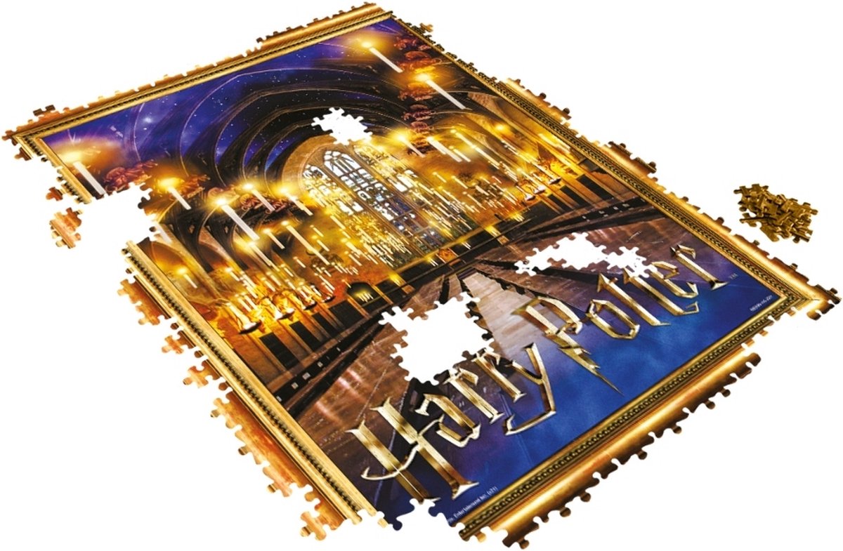 Winning moves harry potter - jigsaw puzzle - great hall 500 stukjes