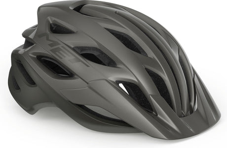 Met veleno mips fietshelm mannen vrouwen – fietshelm mountainbike volwassenen – elektrische fiets – stadsfiets – maat l (58-61cm) – titanium allic matt (grijs)