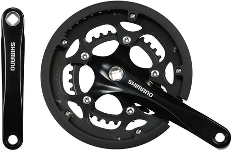 Shimano fc-rs200 crankstel 50 34t – 2x8-speed – 170 mm – vierkante as – zwart