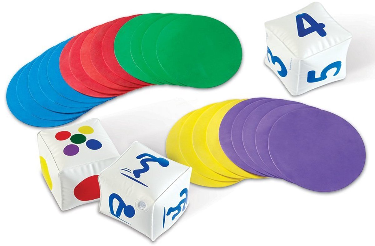 Learning resources ready - set - move! bewegend leren (school activiteiten set) - 4+