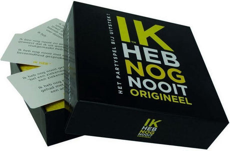 Kylskapspoesi ik heb nog nooit... gezelschapsspel - kaartspel voor volwassenen