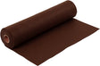 Creativ company hobbyvilt breedte 45 cm dikte 1,5-2 mm 180-200 g bruin 5 m 1 rol