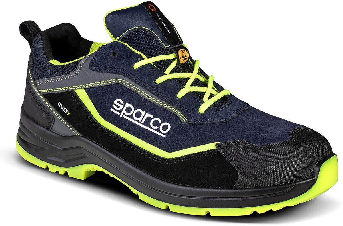 Sparco werkschoenen s3 indy baltimora esd - marineblauw - maat 41